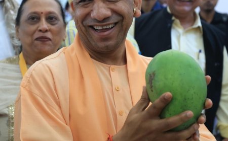 देशभर के बागानों से चुनकर लाए गए 800 से अधिक किस्मों के आमों की लगी प्रदर्शनी