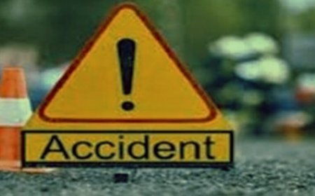 भीषण सड़क हादसा,तेज रफ्तार ट्रक ने कावड़ियों की ट्रैक्टर ट्राली में मारी टक्कर