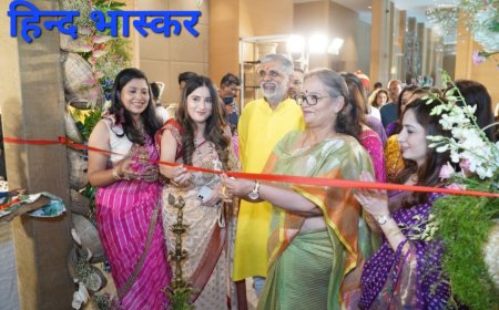 ‘अनंतम’ में रही हस्त निर्मित पारंपरिक  परिधानो की धूम