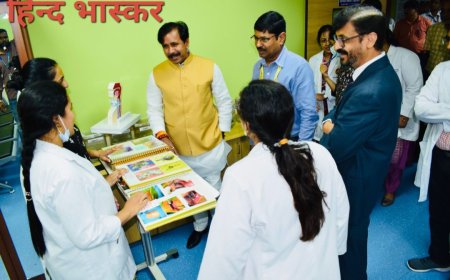 ईएसआईसी मेडिकल कॉलेज एवं अस्पताल का श्रम मंत्री ने किया निरीक्षण