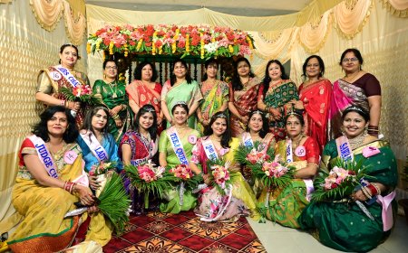 वनिता समाज, शक्तिनगर ने हरियाली तीज का किया भव्य आयोजन