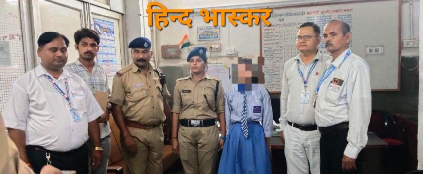 मुख्य वाणिज्य लिपिक की तत्परता से अयोध्या से भूलवश लखनऊ आई बच्ची को किया गया बरामद