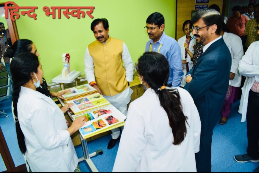 ईएसआईसी मेडिकल कॉलेज एवं अस्पताल का श्रम मंत्री ने किया निरीक्षण