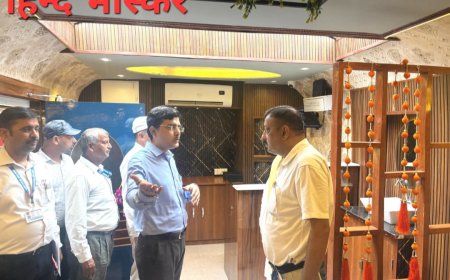 माँ बेल्हा देवी धाम रेलवे स्टेशन पर रेल कोच रेस्टोरेंट का हुआ शुभारंभ