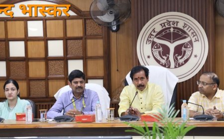 अटल आवासीय विद्यालयों के प्रधानाचार्यों के साथ श्रम मंत्री ने की समीक्षा बैठक