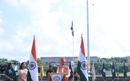 भारतीय रेल परिवहन प्रबंधन संस्थान में बड़े ही हर्षोल्लास के साथ मनाया गया स्वतंत्रता दिवस