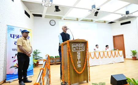 एनटीपीसी सिंगरौली ने पत्रकार वार्ता में उत्कृष्ट प्रदर्शन और सामाजिक प्रतिबद्धता को साझा किया