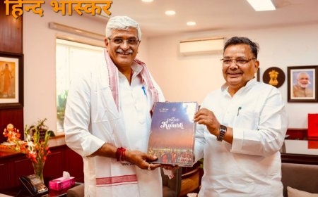 प्रदेश में पर्यटन विकास को लेकर केंद्रीय पर्यटन मंत्री गजेंद्र सिंह शेखावत से मिले जयवीर सिंह