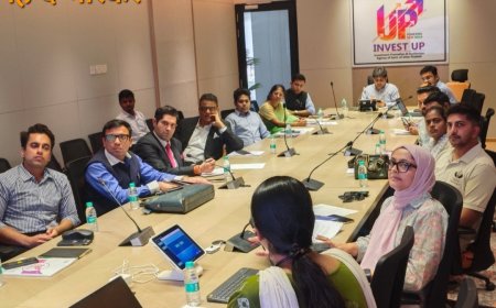 प्रदेश में खेल सामान निर्माण को बढ़ावा देने के लिए इन्वेस्ट यूपी ने प्रमुख संगठन के साथ की बैठक