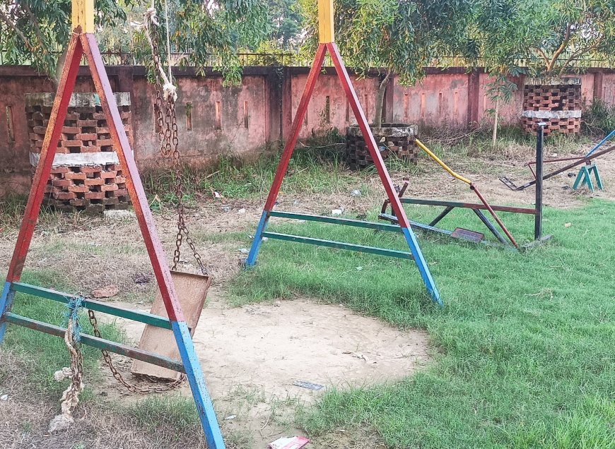 मिनी स्टेडियम आनंदनगर में अव्यवस्थाओं का बोलबाला