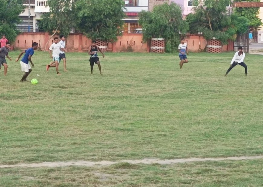 मिनी स्टेडियम आनंदनगर में अव्यवस्थाओं का बोलबाला