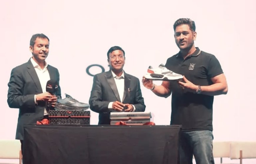 एम. एस. धोनी ने एशियन फुटवियर की नई प्रीमियम शूज कलेक्शन को किया लॉन्च