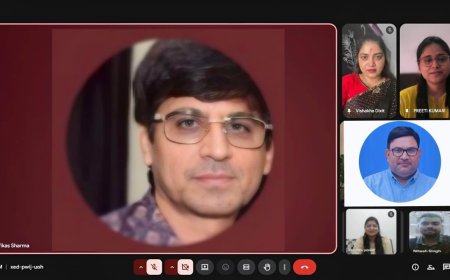 भारतीय ज्ञान परंपरा मर्यादा और मूल्यों की धरोहर है - प्रोफेसर विकास शर्मा