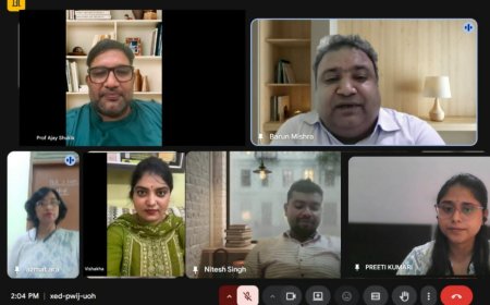 डीडीयू में एन ई पी में बहुभाषावाद, चरित्र निर्माण और शिक्षक की भूमिका पर हुआ विमर्श