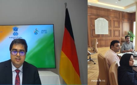 यूपी इन्वेस्ट   ने जर्मन स्थित भारतीय दूतावास के  साथ   निवेश बढ़ाने के लिए बनाई रणनीति।