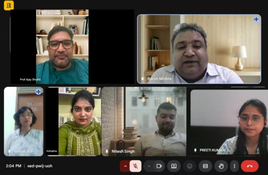 डीडीयू में एन ई पी में बहुभाषावाद, चरित्र निर्माण और शिक्षक की भूमिका पर हुआ विमर्श