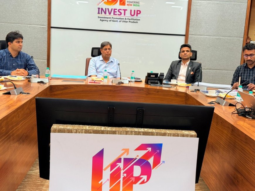अन्तरिक्ष यात्री शुभांशु शुक्ला ने यूपी इन्वेस्ट कार्यालय में स्पेस टेक्नोलॉजी नीति पर दिया सुझाव