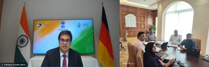 यूपी इन्वेस्ट   ने जर्मन स्थित भारतीय दूतावास के  साथ   निवेश बढ़ाने के लिए बनाई रणनीति।