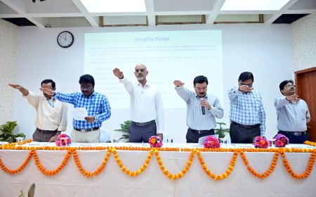 एनटीपीसी सिंगरौली में “सतर्कता जागरूकता सप्ताह 2025” का शुभारंभ