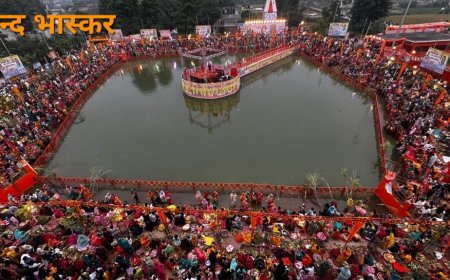 छठ महापर्व पर नगर विकास एवं ऊर्जा विभाग की ऐतिहासिक उपलब्धि