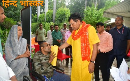 मंत्री की पहल से दिव्यांग की आंखों में राहत और कृतज्ञता झलक उठी