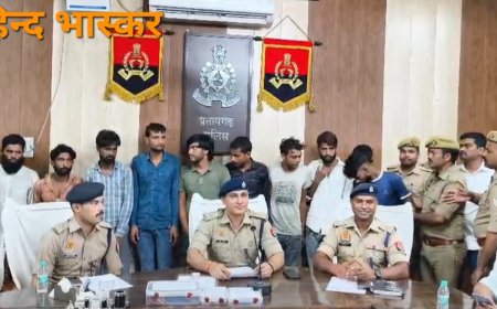 पुलिस टीम ने टप्पेबाजों को किया गिरफ्तार, भेजा जेल