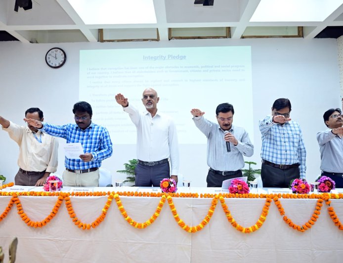 एनटीपीसी सिंगरौली में “सतर्कता जागरूकता सप्ताह 2025” का शुभारंभ