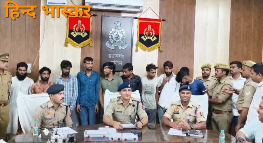 पुलिस टीम ने टप्पेबाजों को किया गिरफ्तार, भेजा जेल