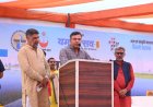 दिल्ली में बासुदेव घाट पर विधिवत आयोजित हुआ यमुनोत्सव कार्यक्रम