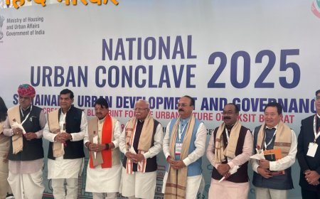 नेशनल अर्बन कान्क्लेव में उत्तर प्रदेश के शहरी सुधारों और नवाचारों की हुई सराहना
