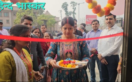 उत्तर रेलवे की नई पहल,अयोध्या धाम रेलवे स्टेशन पर जनसुविधा केंद्र का हुआ शुभारंभ