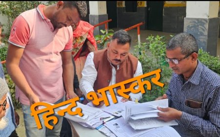 समाजवादी पार्टी ने गाँव–गाँव चलाया एस.आई.आर फार्म जागरूकता अभियान