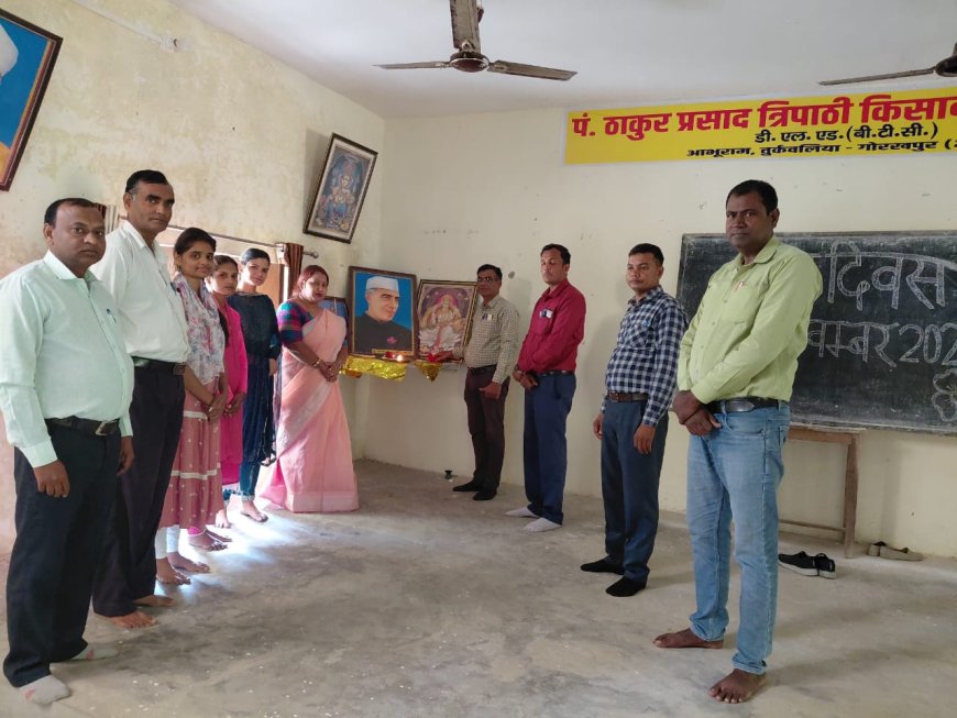 बच्चे ही देश के भविष्य - ई० ए०एन० त्रिपाठी