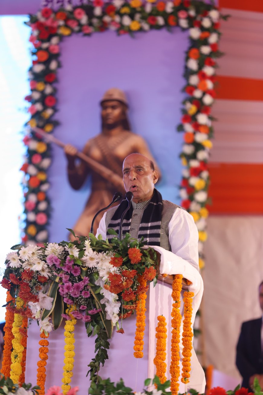 अनंत काल तक भारत के नागरिकों को प्रेरणा देता रहेगा वीरांगना ऊदा देवी का राष्ट्र प्रेमः राजनाथ