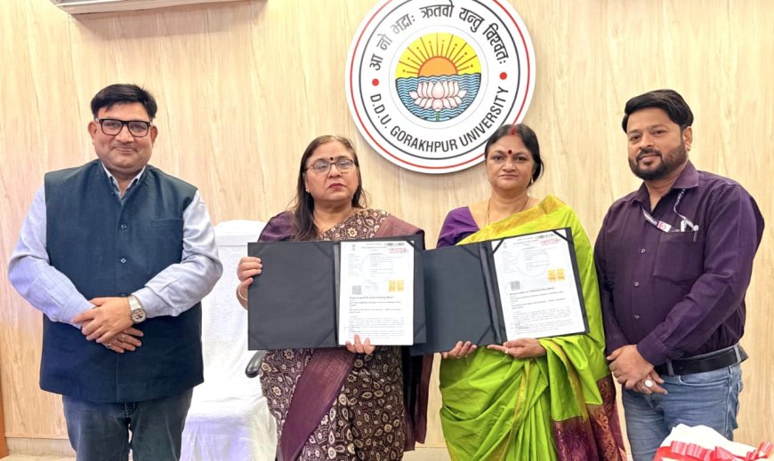 गोरखपुर विश्वविद्यालय और आशा FM 89.6 MHz ने मिलाया हाथ, छात्रों को मिलेगा प्रोफेशनल मीडिया प्रशिक्षण