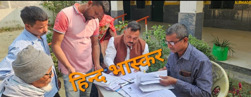 समाजवादी पार्टी ने गाँव–गाँव चलाया एस.आई.आर फार्म जागरूकता अभियान