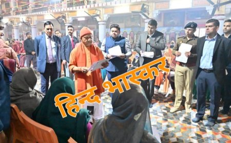 मुख्यमंत्री योगी ने जनता दर्शन में की लोगों से मुलाकात,बोले - हर समस्या का कराएंगे सन्तुष्टिपरक निस्तारण