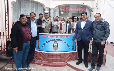 राइट वर्शिपफ़ुल ब्रदर स्व डॉ आनंद वर्धन पाठक की स्मृति में निःशुल्क स्वास्थ्य शिविर का हुआ आयोजन