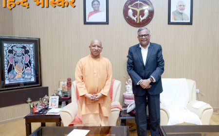 यूपी में एआई सिटी और सेंटर ऑफ एक्सीलेंस बनाने का प्रस्ताव,सीएम योगी और टाटा समूह के चेयरपर्सन के बीच हुई बैठक