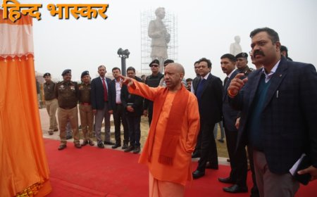 राष्ट्र प्रेरणा स्थल का 25 दिसंबर को प्रधानमंत्री करेंगे उद्घाटन, मुख्यमंत्री ने उद्घाटन समारोह की तैयारियों का किया निरीक्षण