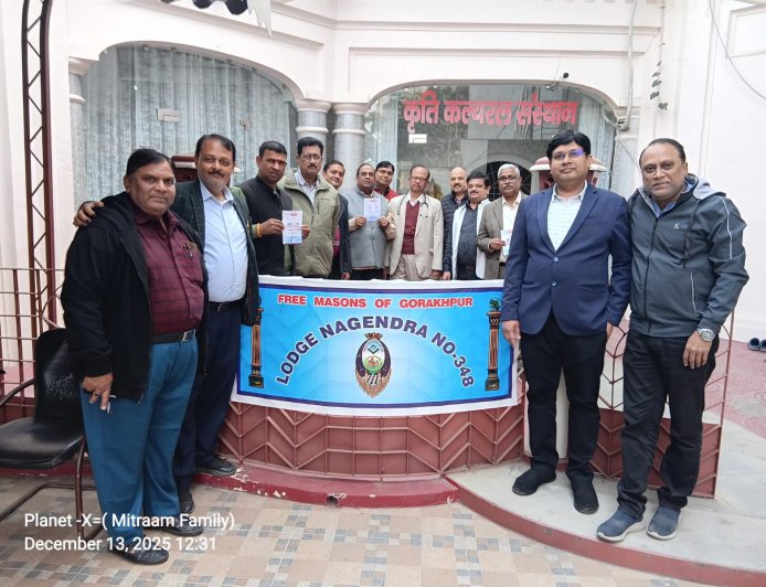 राइट वर्शिपफ़ुल ब्रदर स्व डॉ आनंद वर्धन पाठक की स्मृति में निःशुल्क स्वास्थ्य शिविर का हुआ आयोजन