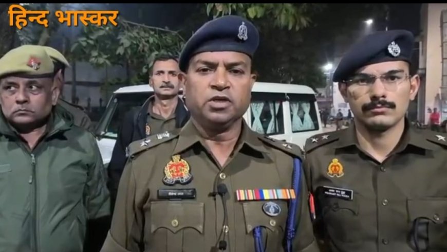 पुलिस और बदमाश के बीच हुई मुठभेड़, बदमाश के पैर में गोली लगी