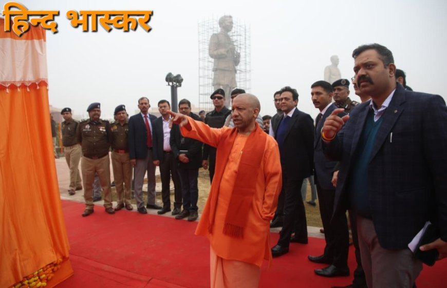 राष्ट्र प्रेरणा स्थल का 25 दिसंबर को प्रधानमंत्री करेंगे उद्घाटन, मुख्यमंत्री ने उद्घाटन समारोह की तैयारियों का किया निरीक्षण