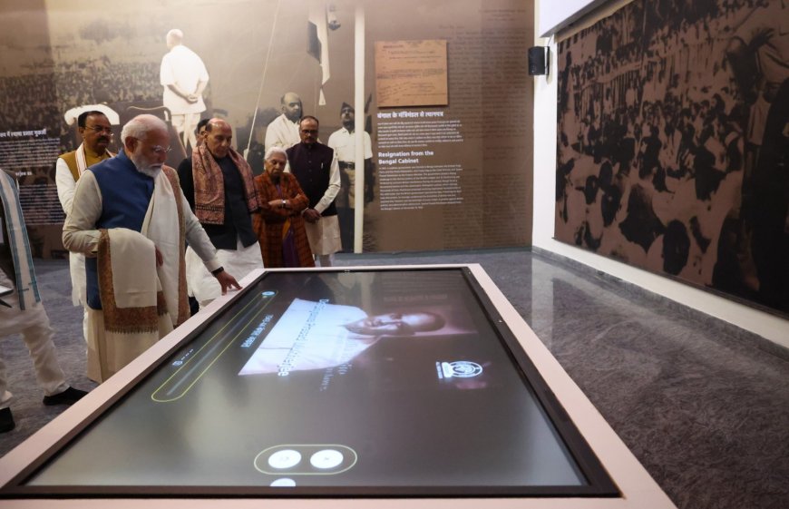 राष्ट्र प्रेरणा स्थल : विचार, संकल्प ,सेवा का प्रतीक है - पीएम  नरेंद्र मोदी