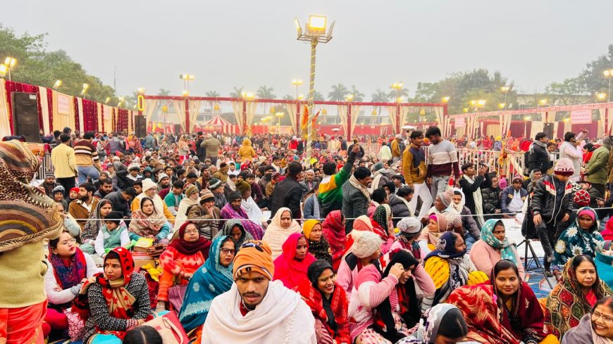 सवामनी हवनोत्सव में उमड़ा आस्था का जन सैलाब