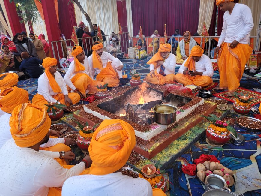 सवामनी हवनोत्सव में उमड़ा आस्था का जन सैलाब