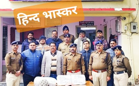 ऑपरेशन नारकोस के दौरान चरस और अफीम के साथ तस्करों को किया गिरफ्तार