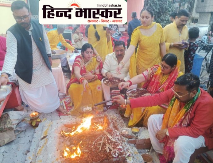 लखनऊ में इच्छापूर्ति श्री पंचमुखी हनुमान मंदिर की मूर्ति स्थापना एवं प्राण-प्रतिष्ठा भव्य रूप से संपन्न