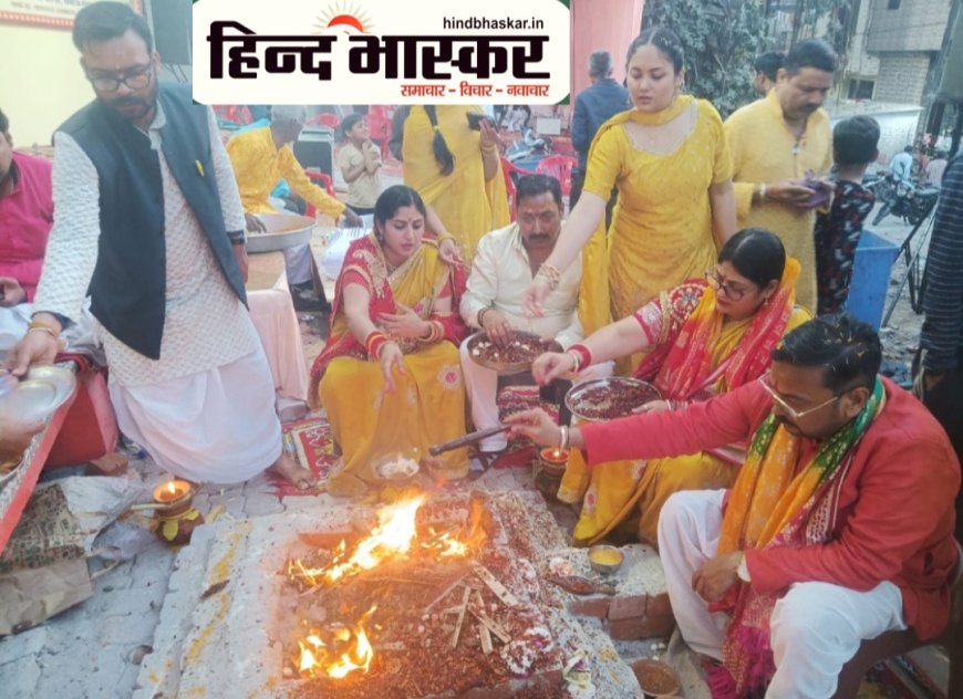 लखनऊ में इच्छापूर्ति श्री पंचमुखी हनुमान मंदिर की मूर्ति स्थापना एवं प्राण-प्रतिष्ठा भव्य रूप से संपन्न