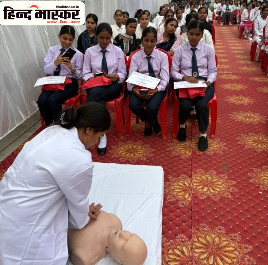 सीपीआर सीखना हर महिला के लिए आवश्यक, जिससे वे परिवार और समाज के लिए बन सकें जीवन रक्षक:- डॉ0 अंजू गोयल